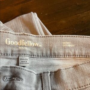 Goodfellow & Co Women's Light Gray Skinny Jeans 38x32